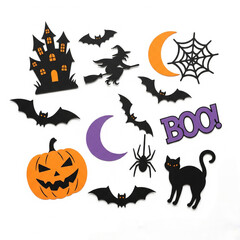 halloween vector set