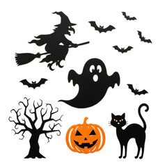 halloween vector set