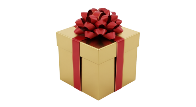 red gift box