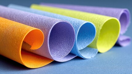 Colored Paper Rolls