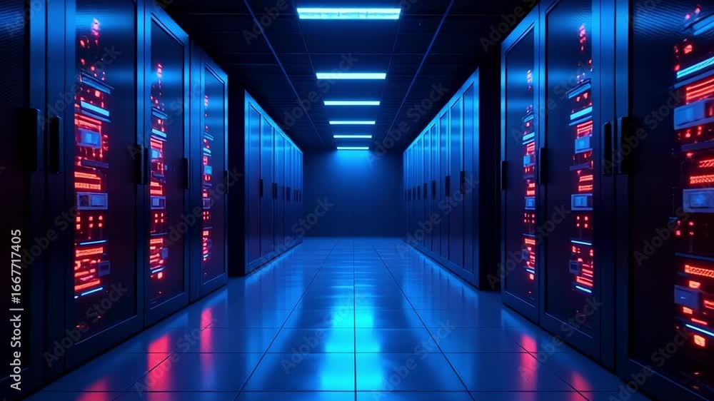 Aufkleber server room data center it infrastructure technology computing network hardware system storage 100
