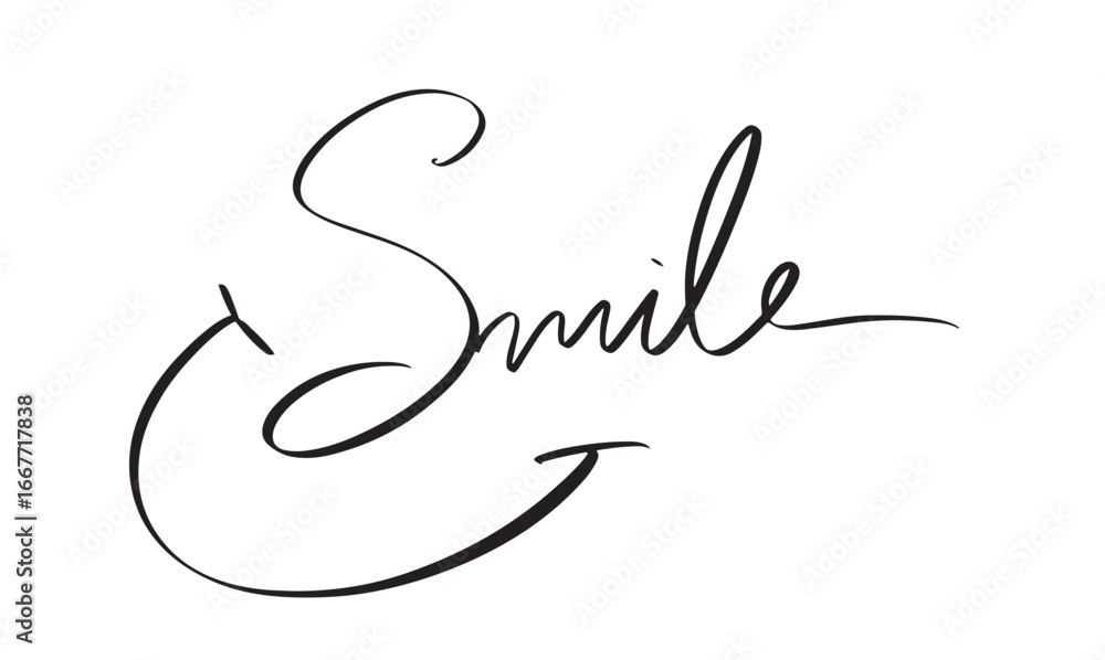 Aufkleber smile icon text font calligraphy written lettering script black color object smiling happiness smile