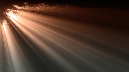 Rays of Light Breaking Through the Darkness