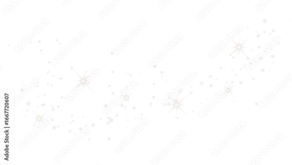 Canvas Prints light effect with many glitter particles with transparency. starry cloud with shining dust