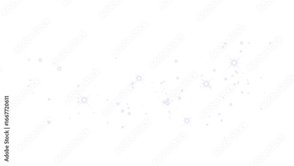 Canvas Prints light effect with many glitter particles with transparency. starry cloud with shining dust
