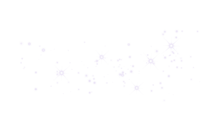 Light Effect with many Glitter Particles with transparency. Starry cloud with Shining dust