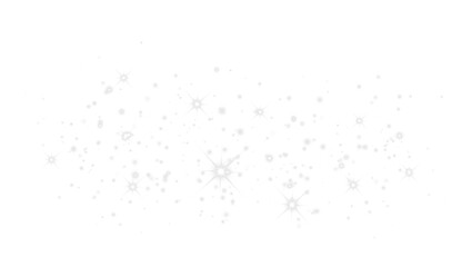 Light Effect with many Glitter Particles with transparency. Starry cloud with Shining dust