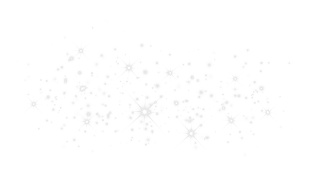 Light Effect with many Glitter Particles with transparency. Starry cloud with Shining dust