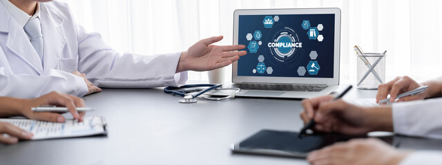 Compliance system for brisk online corporate business to meet quality standard