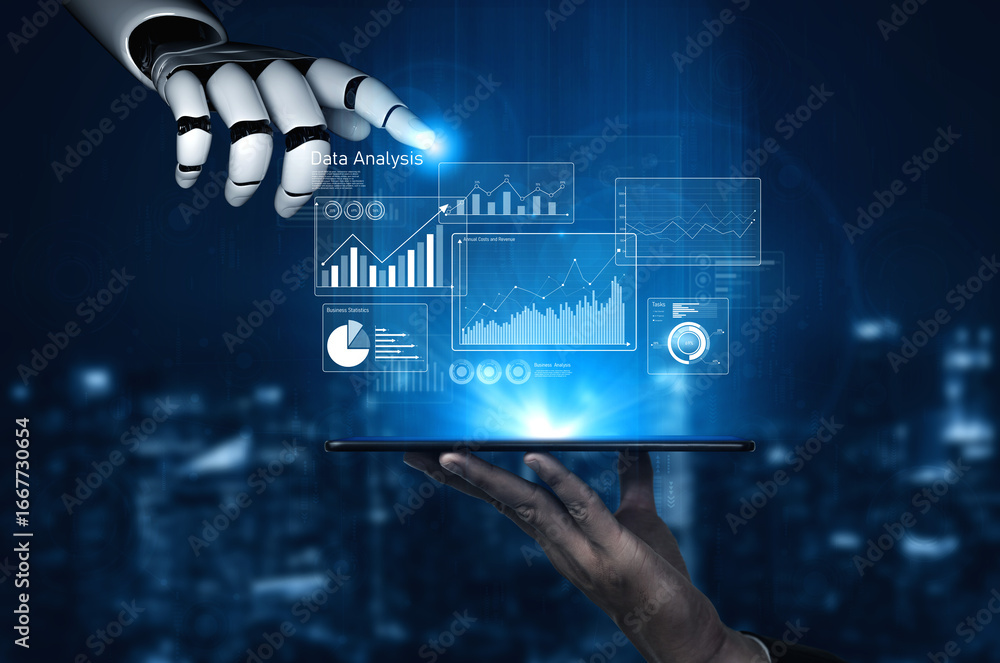 Poster ai enhances business data analytics by automating dashboards, visualizing statistics, and supporting