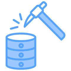 Data Mining Glyph Icon