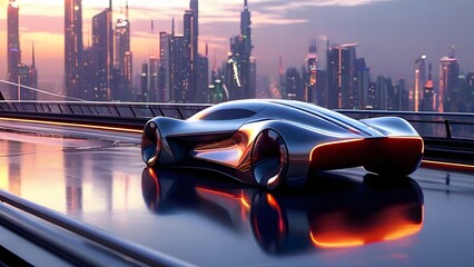 futuristic animal car