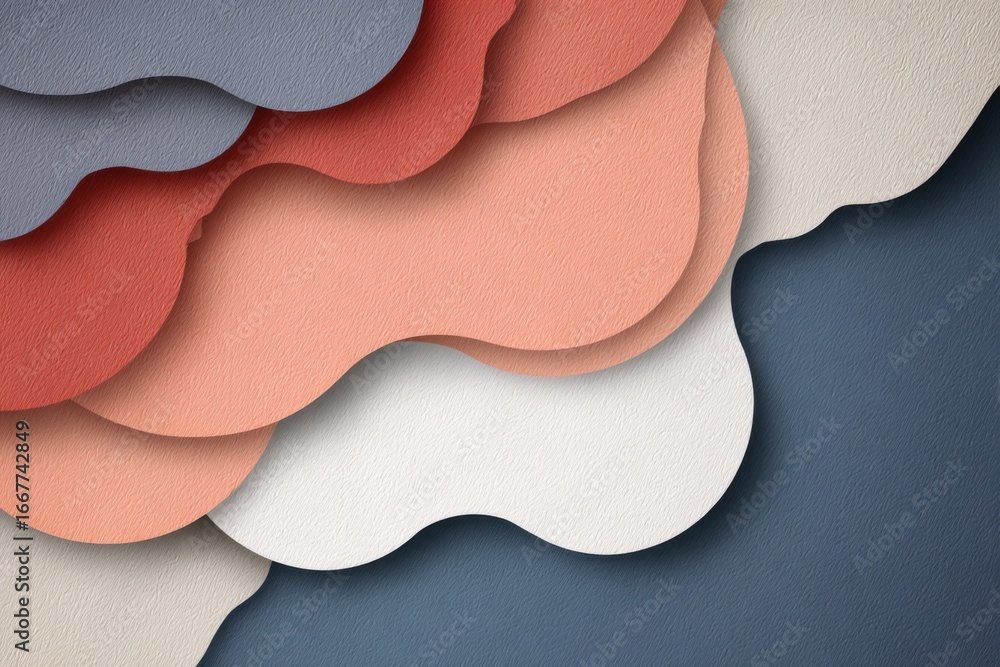 Poster abstract wave pattern of textured colors for background use