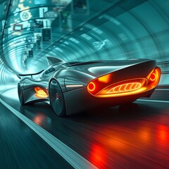 futuristic animal car