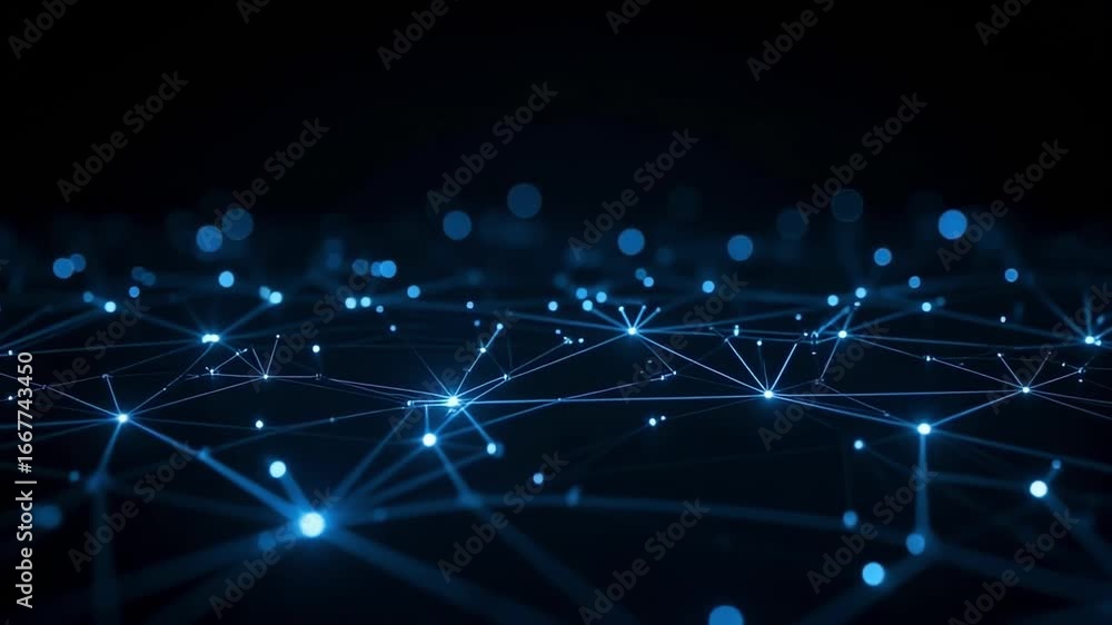 Poster abstract network connection background digital technology and future concept design 100