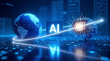 Ai technology: exploring artificial intelligence, brain, world, and future innovations today - Powered by Adobe