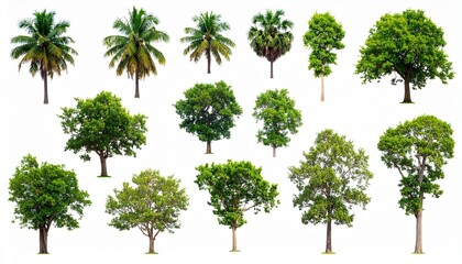 collection of trees