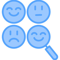 Emotion Detection Glyph Icon