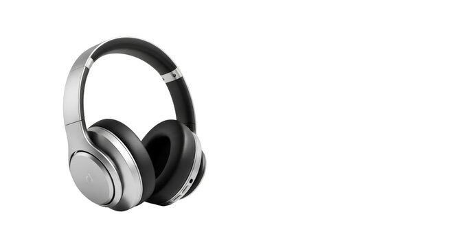 headphones isolated on white background