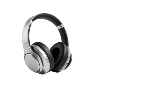 headphones isolated on white background