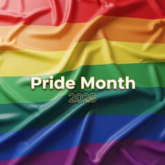 Pride month 2025 flag