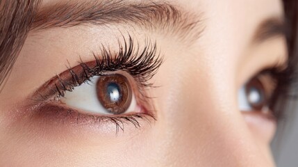 Obraz premium 女性の目元