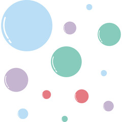 Cute Dots Element Decoration