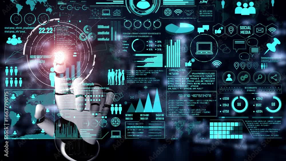 Poster ai enhances network connection visualization with real-time digital analytics, virtual assistant too