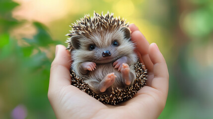 baby hedgehog