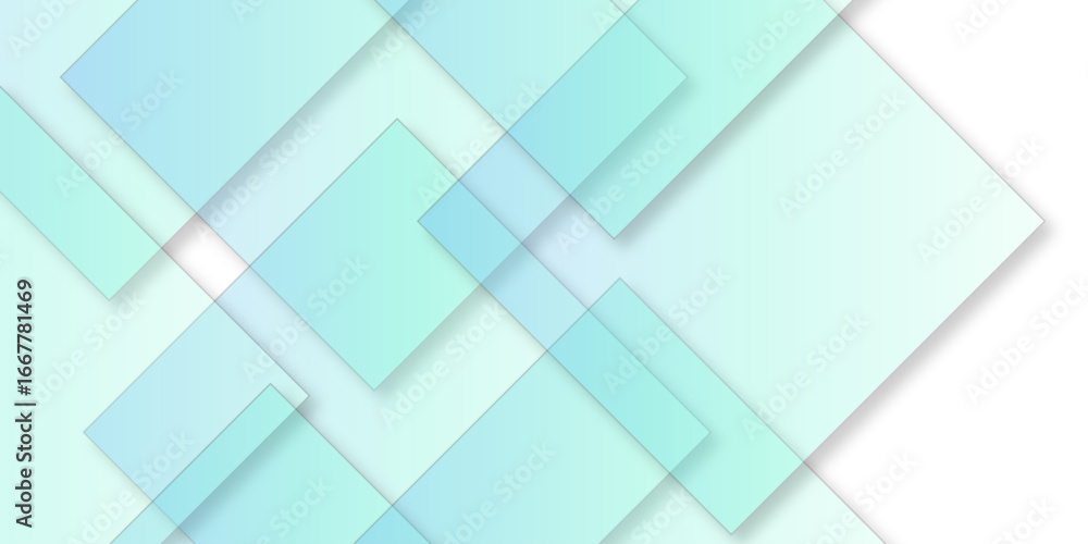 Aufkleber minimalistic geometric blue abstract background. abstract background with transparent rhombus geomet