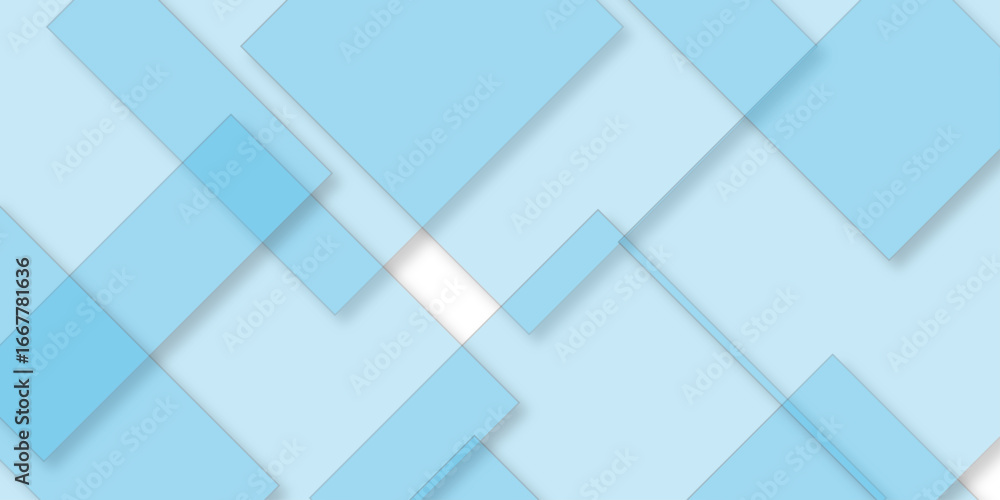 Poster minimalistic geometric blue abstract background. abstract background with transparent rhombus geomet