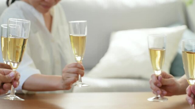 toasting, champagne, glass, alcohol, party, celebration, congratulations, group, people, person, drinking party, group blind date, matchmaking, matching, izakaya, wedding, event, team, launch party, f