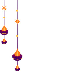 Hanging Diwali Lamp