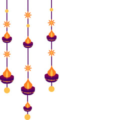 Hanging Diwali Lamp