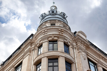 Classic French architecture in Southern France