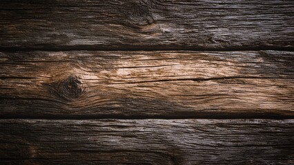 A detailed view of a rustic brick and wood wall, textures and backgrounds.