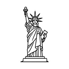 Fototapeta premium A retro bronze sculpture of the Lady Justice symbol with scales and a sword, an antique figurine of a goddess symbolizing balance and law