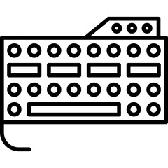 Computer Keyboard Icon