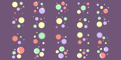 Cute Dots Element Decoration