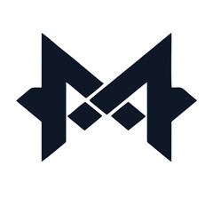Abstract Shuffle Arrow Vector Icon Representing Random Choice, Flexible Direction, and Music Playback Symbol in Minimal Design
