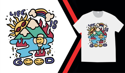 Urban style graphic design abstract illustration for t shirt, hoodie, typography t shirt design, authentic urban style streetwear design.