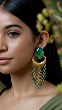 Jumka earring design idea..