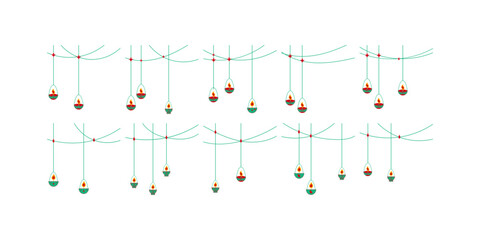 Hanging Diwali Lamp