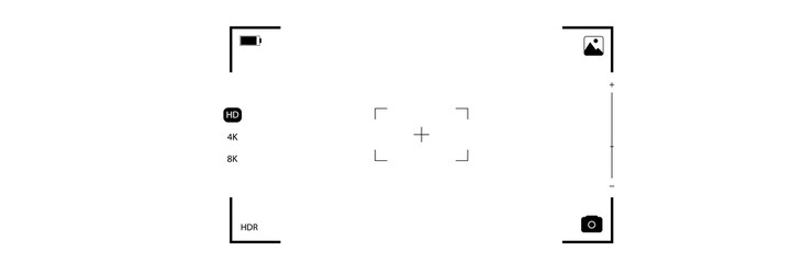 Video recording frame, video or photo recorder frame, 