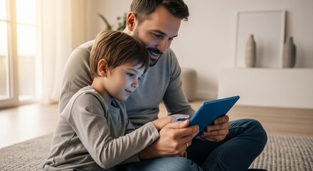 A Shared Digital World: A Quiet Moment of Modern Connection.