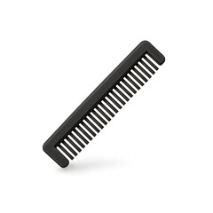 comb Vector Illustration with Flat Design, Clean Line Art, and Modern Minimalist AestheticArt.