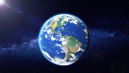 Obraz premium earth in space