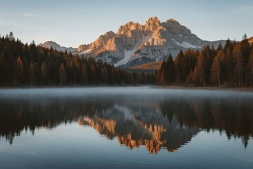 Scenic Mountain View with Majestic Natural Landscape