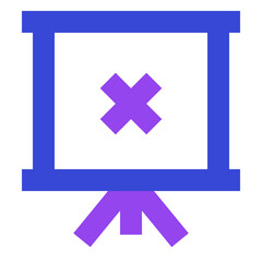 Obraz premium education twotone icon set