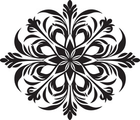 Fototapeta premium Decorative Floral Mandala Art